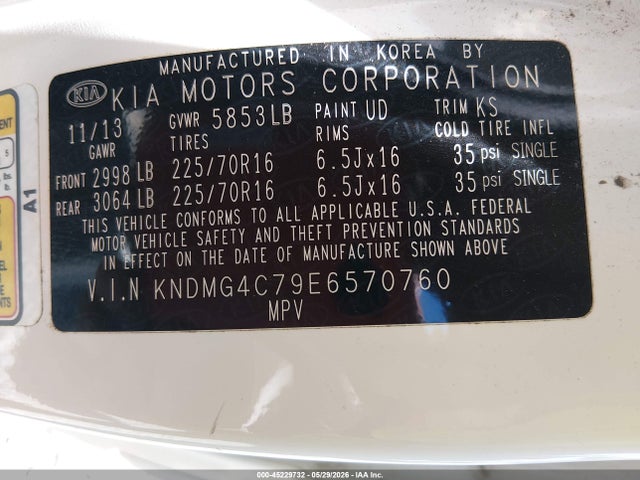 Kia Sedona Lx