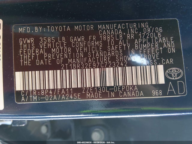 Toyota Corolla Ce
