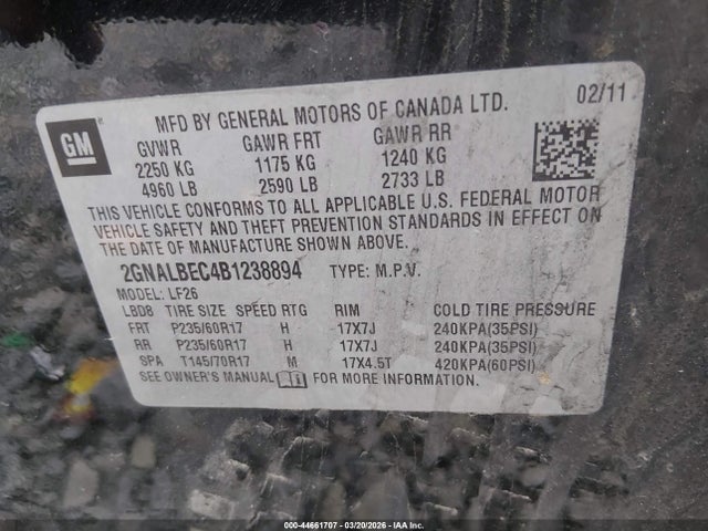 Chevrolet Equinox Ls