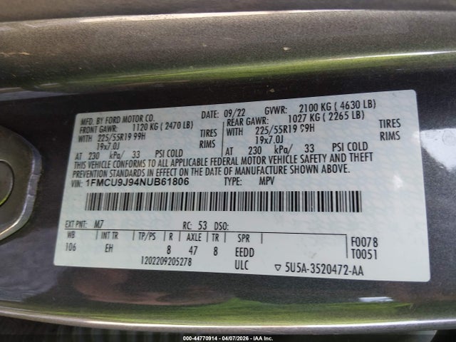 Ford Escape Titanium