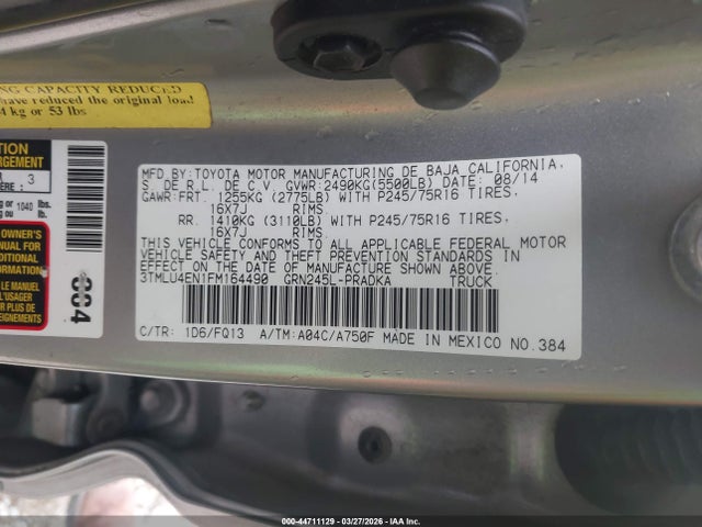 Toyota Tacoma Base V6