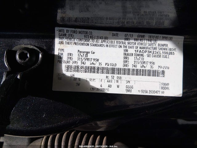 Ford Focus Se