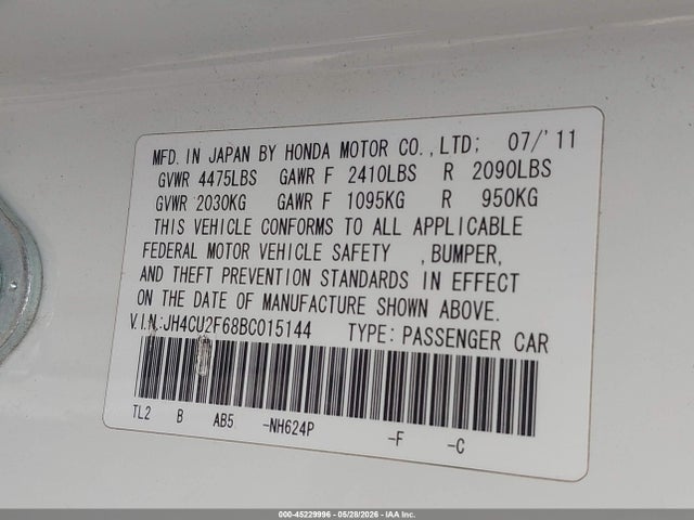 Acura TSX 2.4