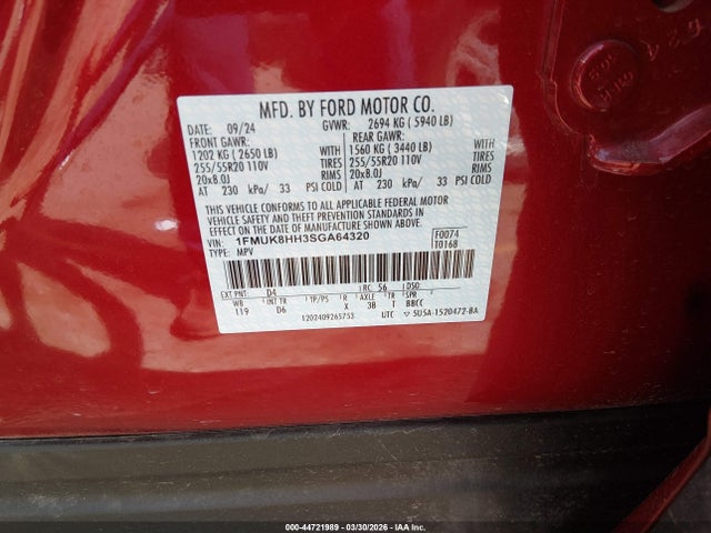 Ford Explorer Platinum