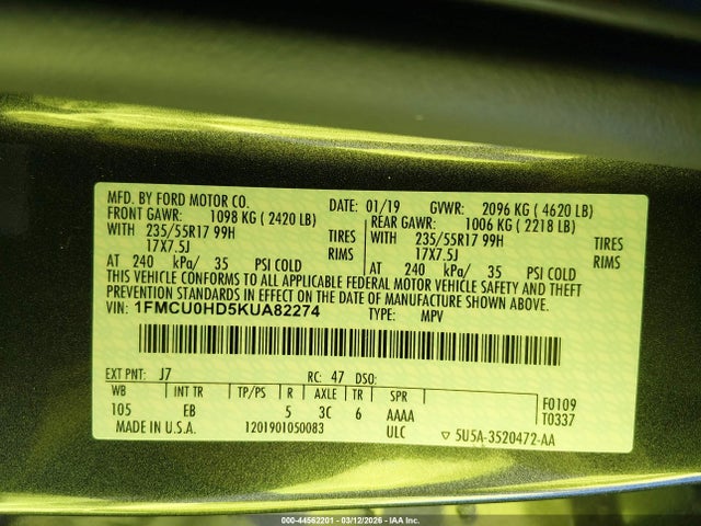 Ford Escape Sel
