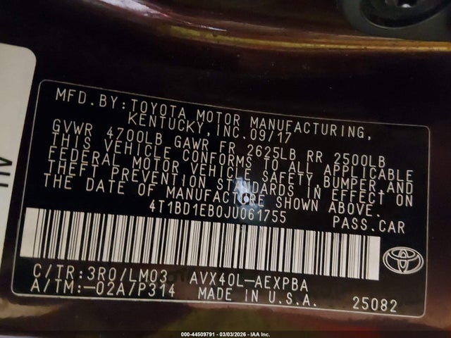 Toyota Avalon Hybrid Limited