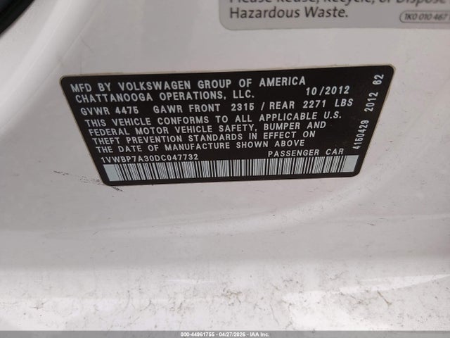 Volkswagen Passat 2.5l Se
