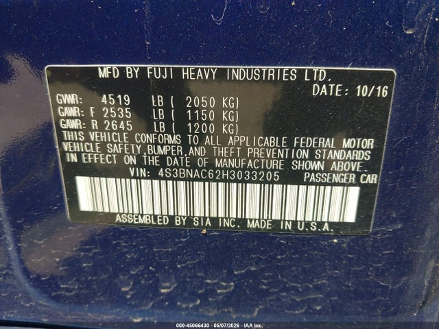 Subaru Legacy 2.5i Premium