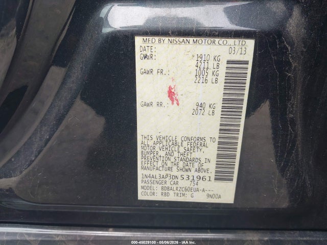 Nissan Altima 2.5 S