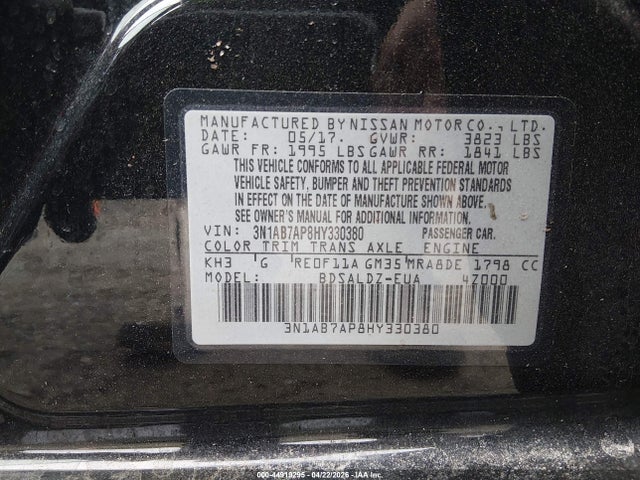 Nissan Sentra Sv