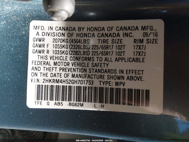 Honda CR-V Ex