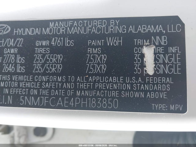 Hyundai TUCSON Sel
