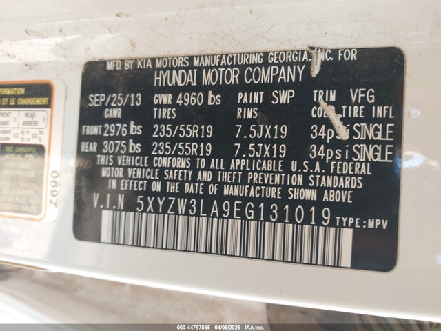 Hyundai SANTA FE 2.0l Turbo