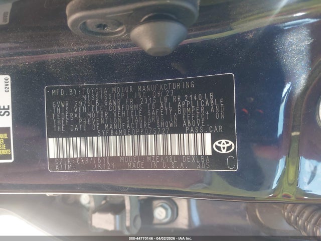 Toyota Corolla Le
