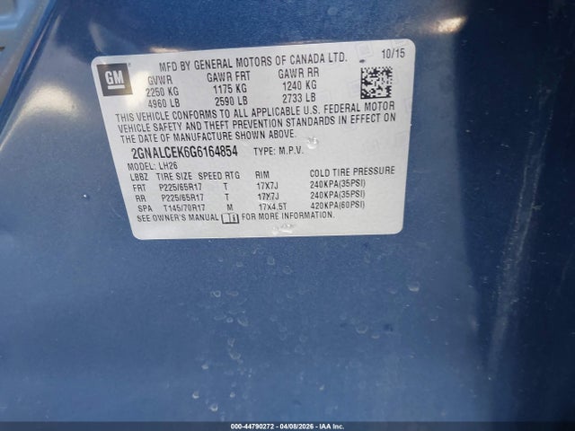 Chevrolet Equinox Lt