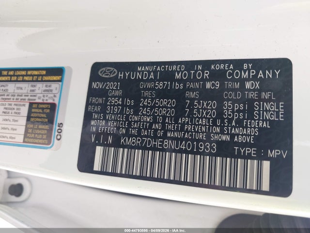 Hyundai PALISADE Calligraphy
