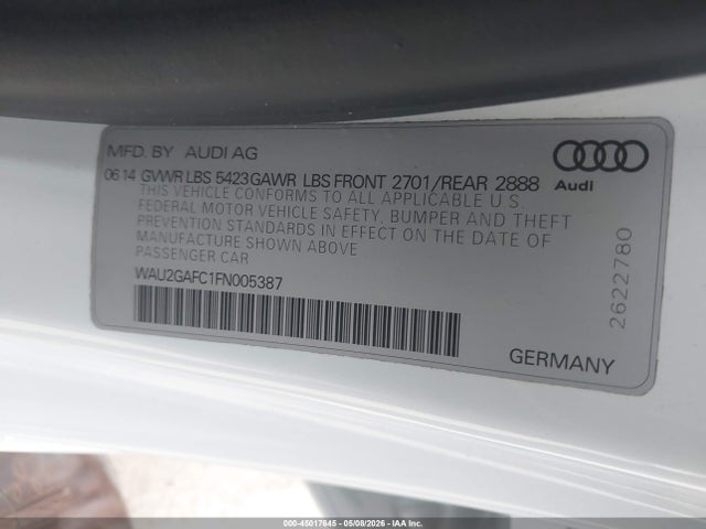 Audi A7 3.0t Premium Plus