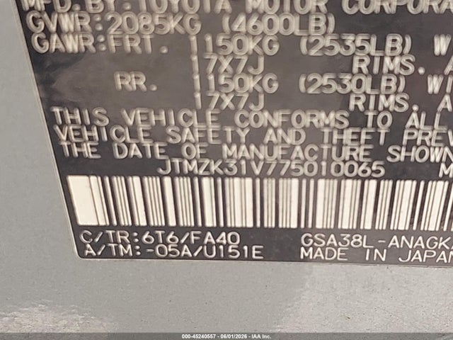 Toyota RAV4 Limited V6
