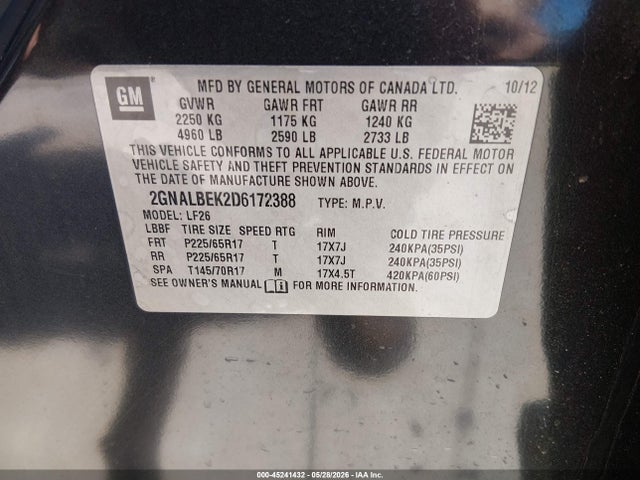 Chevrolet Equinox Ls