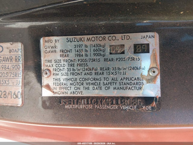 Suzuki Sidekick