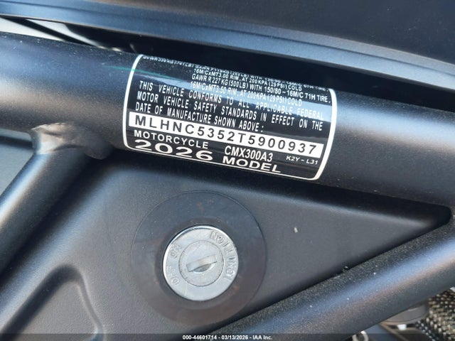 Honda Cmx300 A