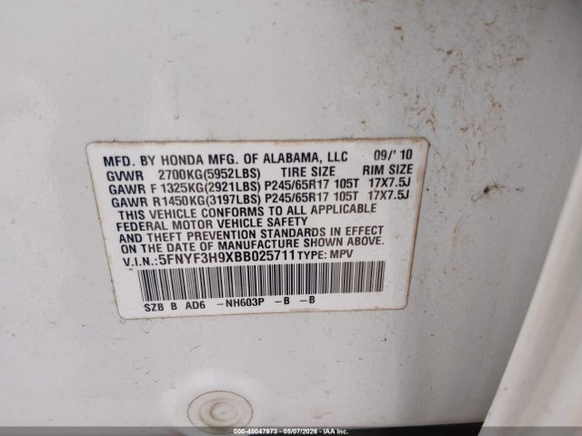 Honda Pilot Touring