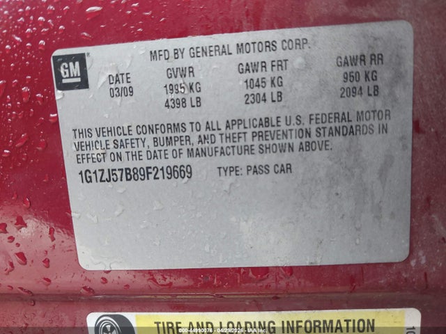 Chevrolet Malibu Lt