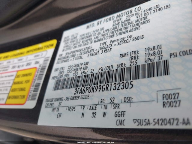Ford Fusion Titanium