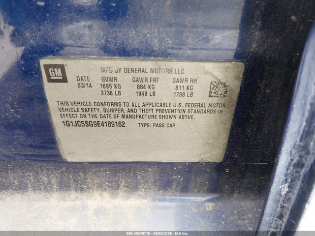 Chevrolet Sonic Lt Auto