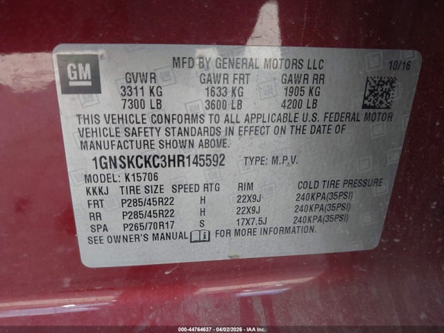 Chevrolet Tahoe Premier