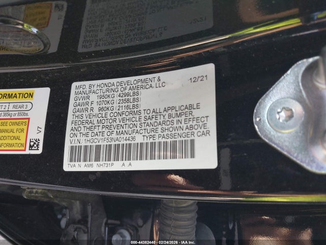 Honda Accord Ex-l