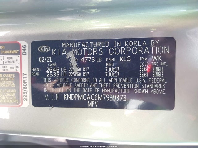 Kia Sportage Lx