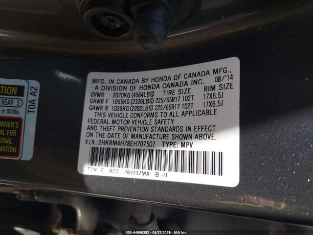 Honda CR-V Ex-l
