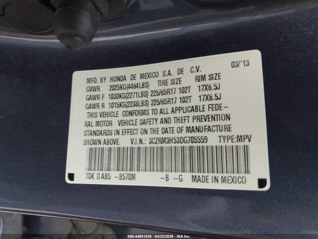 Honda CR-V Ex