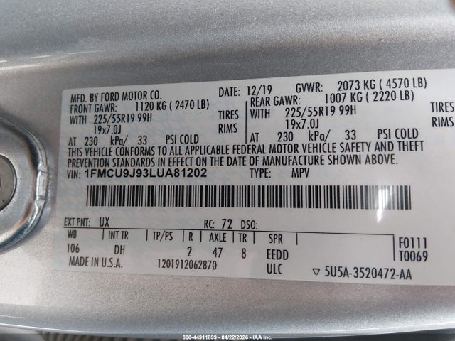 Ford Escape Titanium