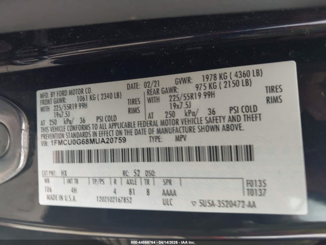Ford Escape Se