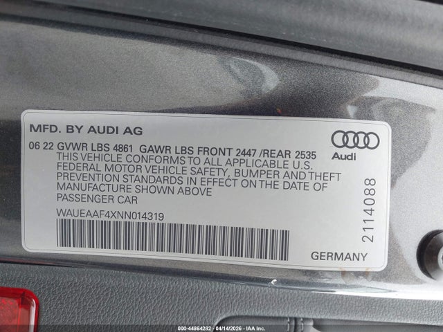 Audi A4 Premium Plus 45 Tfsi S Line Quattro S Tronic