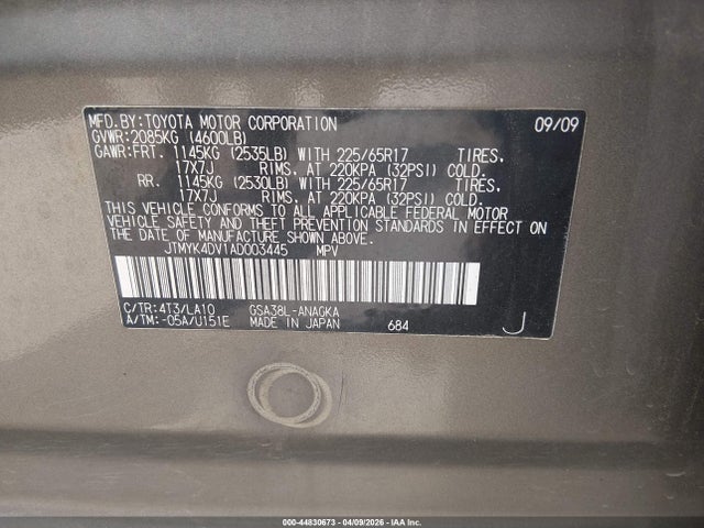 Toyota RAV4 Limited V6