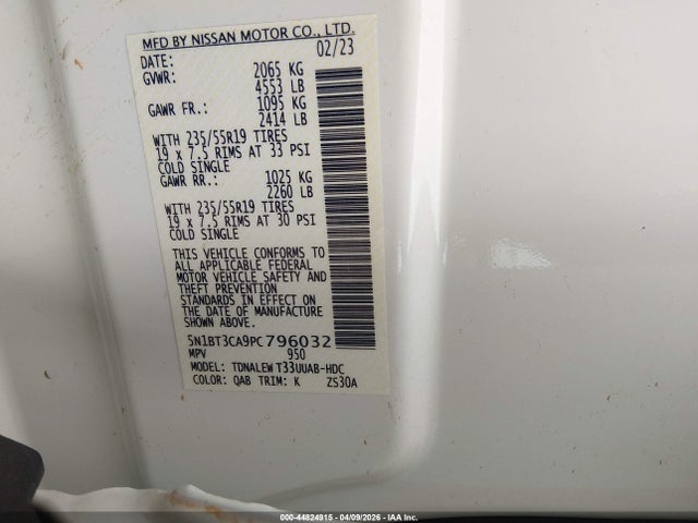 Nissan Rogue Sl Fwd