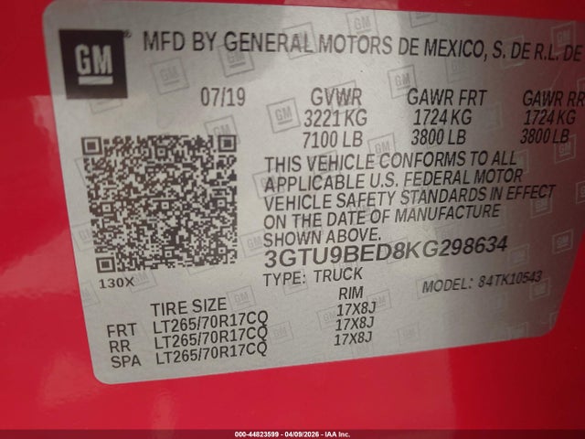 GMC Sierra 1500 Sle