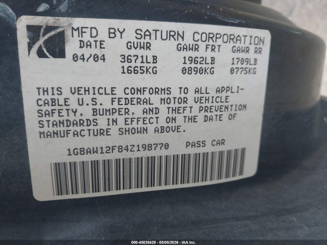 Saturn Ion 3