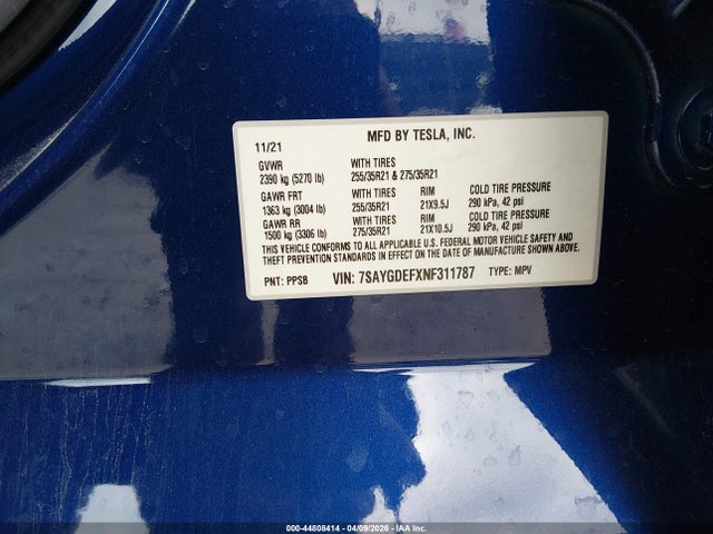 Tesla Model Y Performance Dual Motor All-wheel Drive