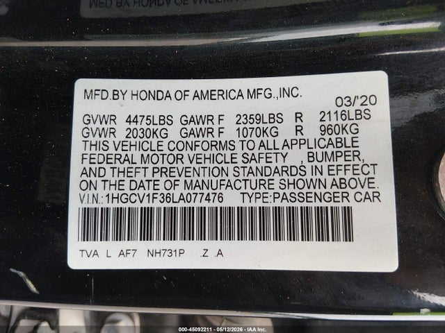 Honda Accord Sport
