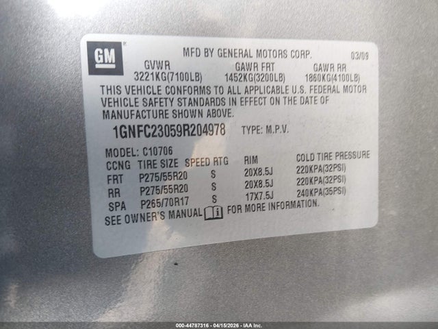 Chevrolet Tahoe Lt2