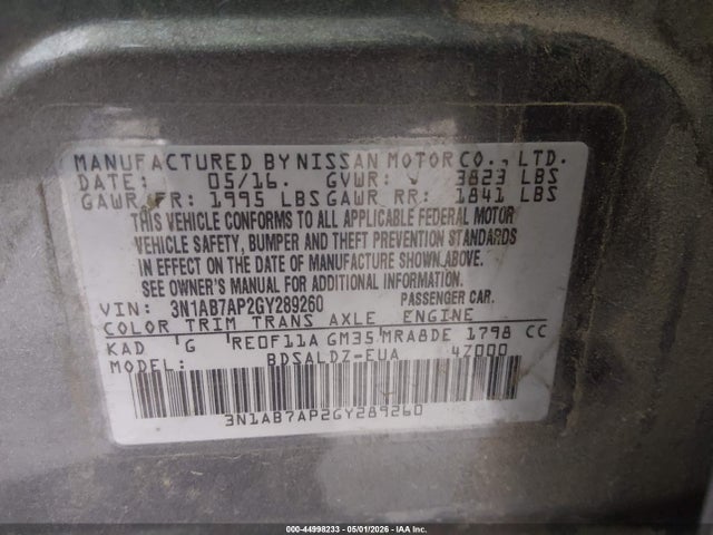 Nissan Sentra Sv