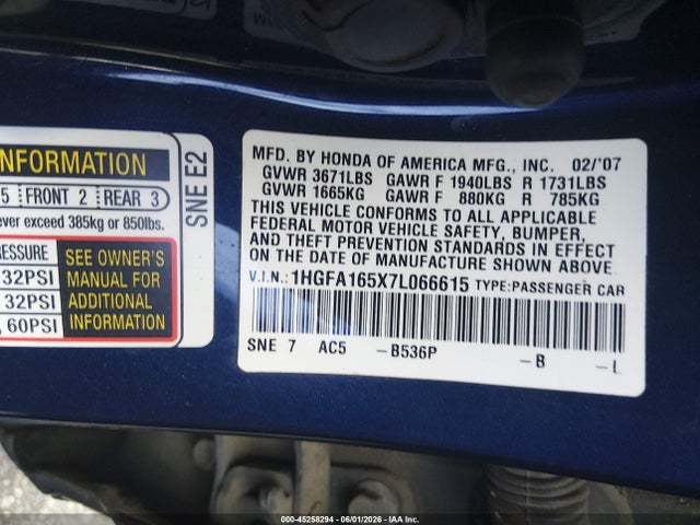 Honda Civic Lx
