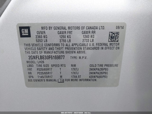 Chevrolet Equinox 1lt