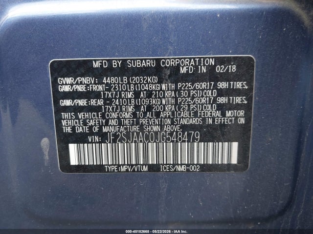 Subaru Forester 2.5i