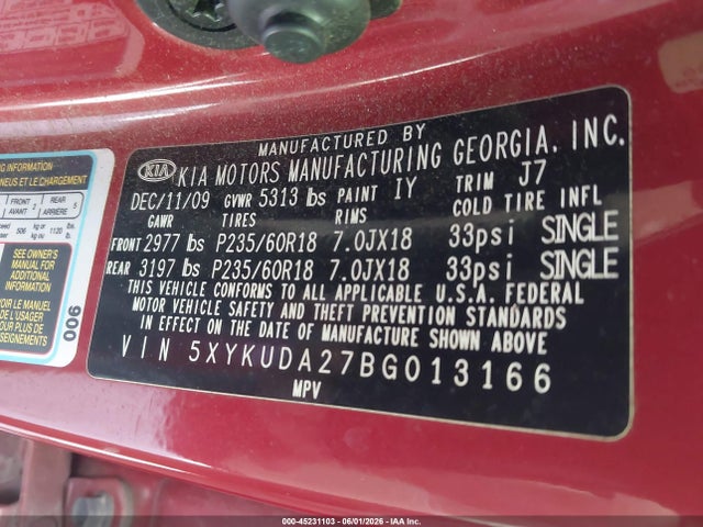 Kia Sorento Ex V6
