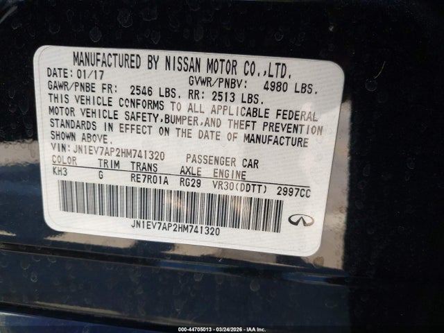 INFINITI Q50 3.0t Signature Edition
